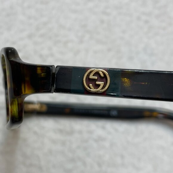 GUCCI Eyeglasses GG 2568 JA3 Tortoise Brown Rectangle 50-15 135 - Picture 13 of 14
